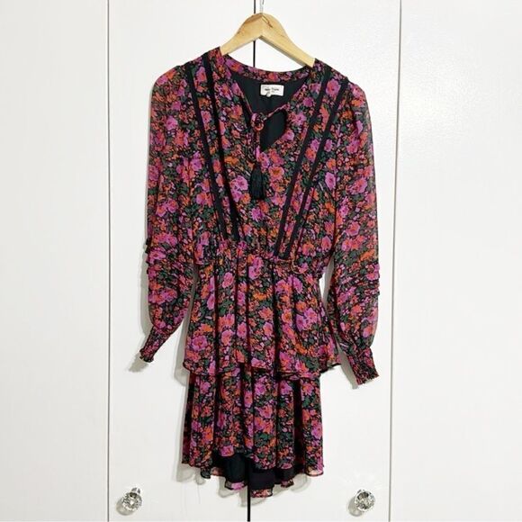 Allison New York Tiered Floral Dress Size XS - Picture 6 of 7